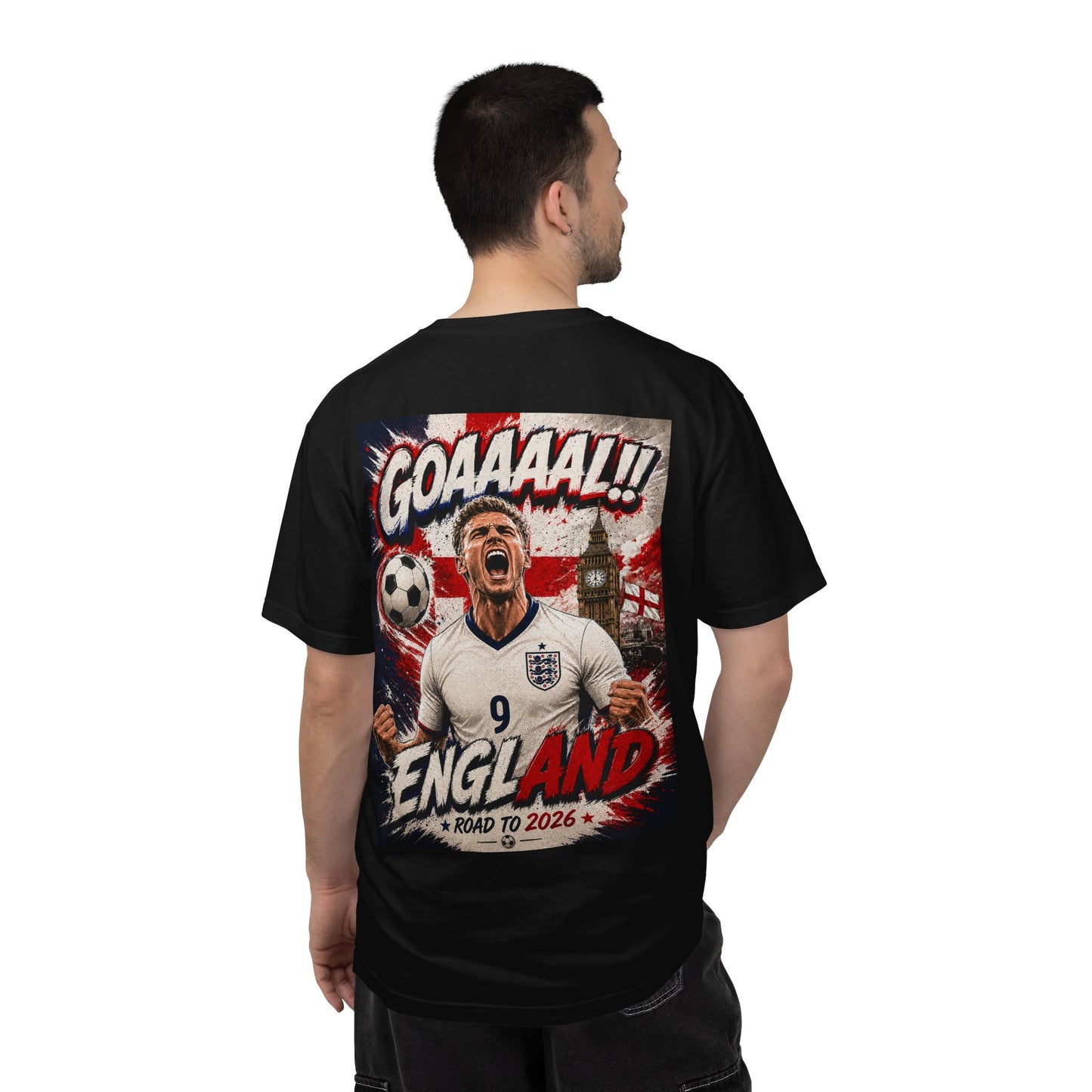 England | 2026 Football World Cup Customized Fan T-Shirt
