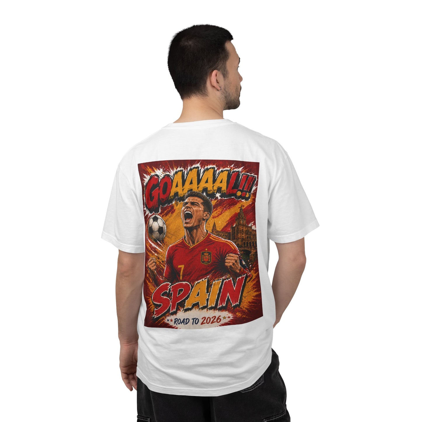 Spain | 2026 Football World Cup Customized Fan T-Shirt