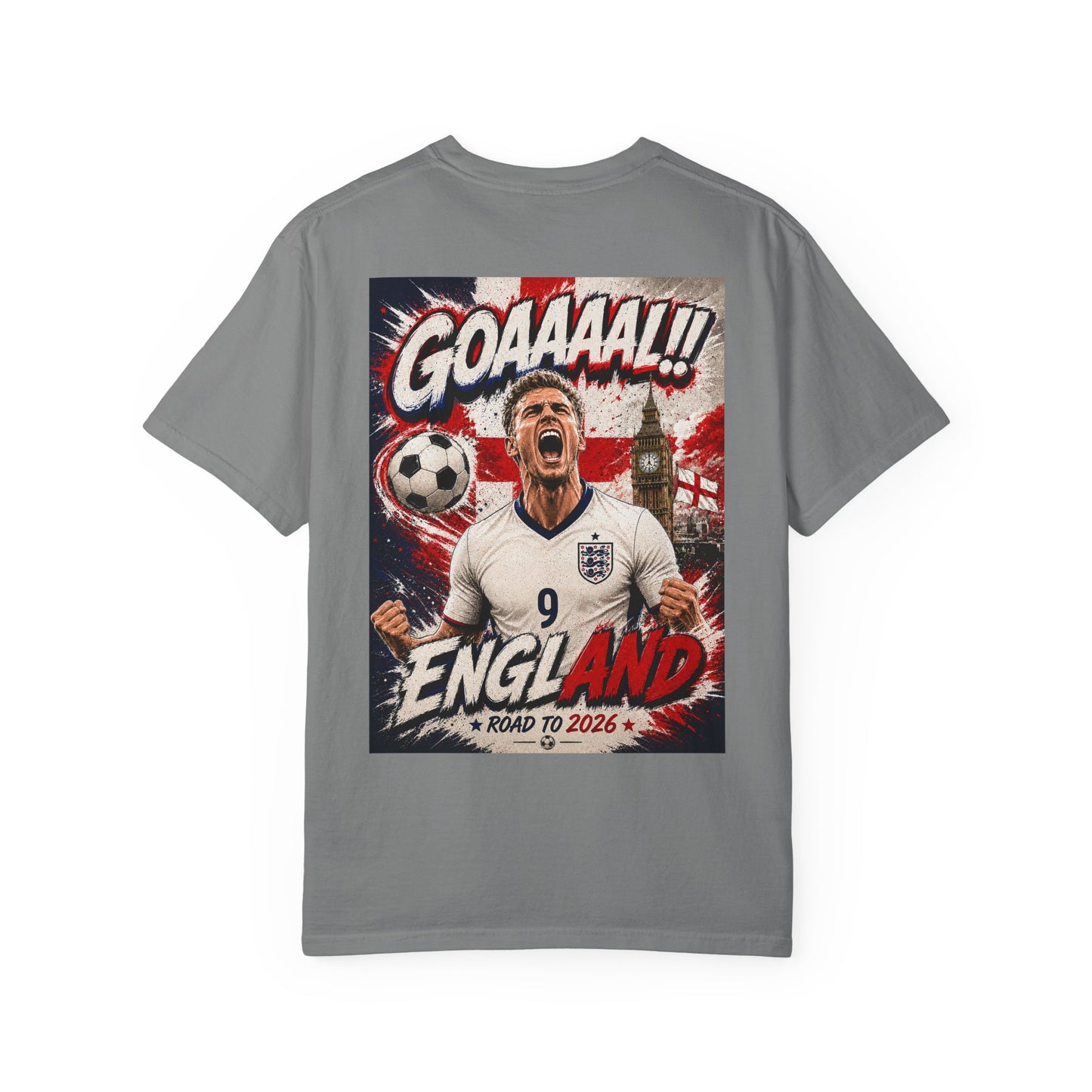 England | 2026 Football World Cup Customized Fan T-Shirt 