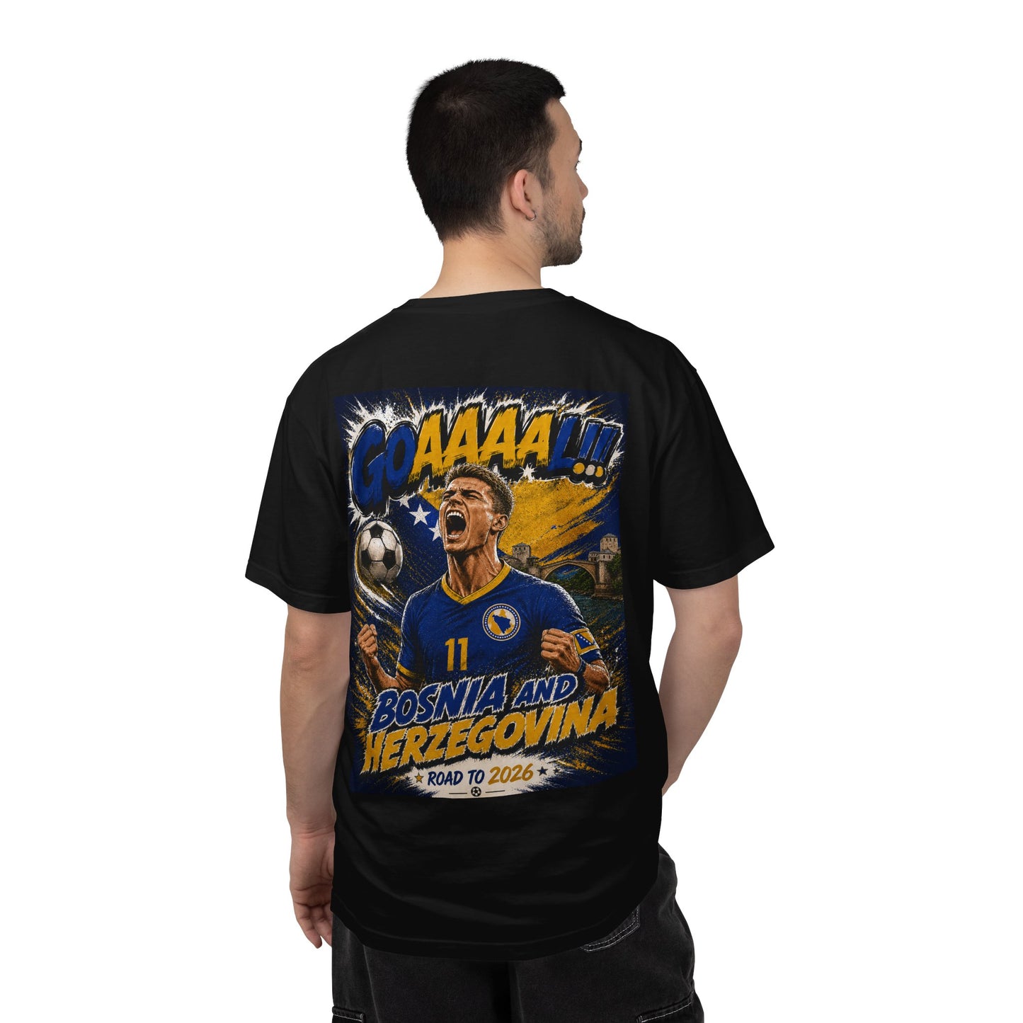 Bosnia & Herzegovina | 2026 Football World Cup Customized Fan T-Shirt