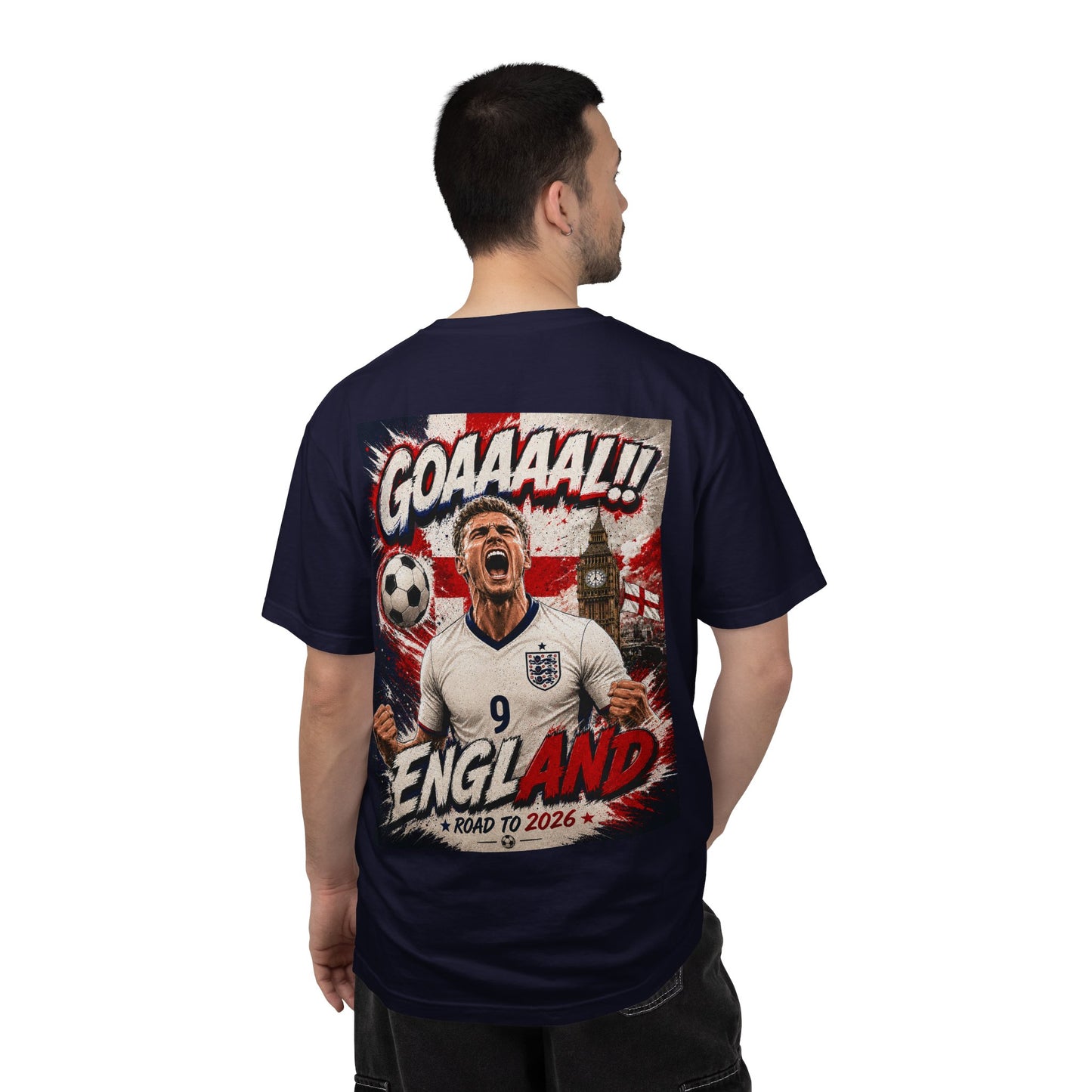 England | 2026 Football World Cup Customized Fan T-Shirt 