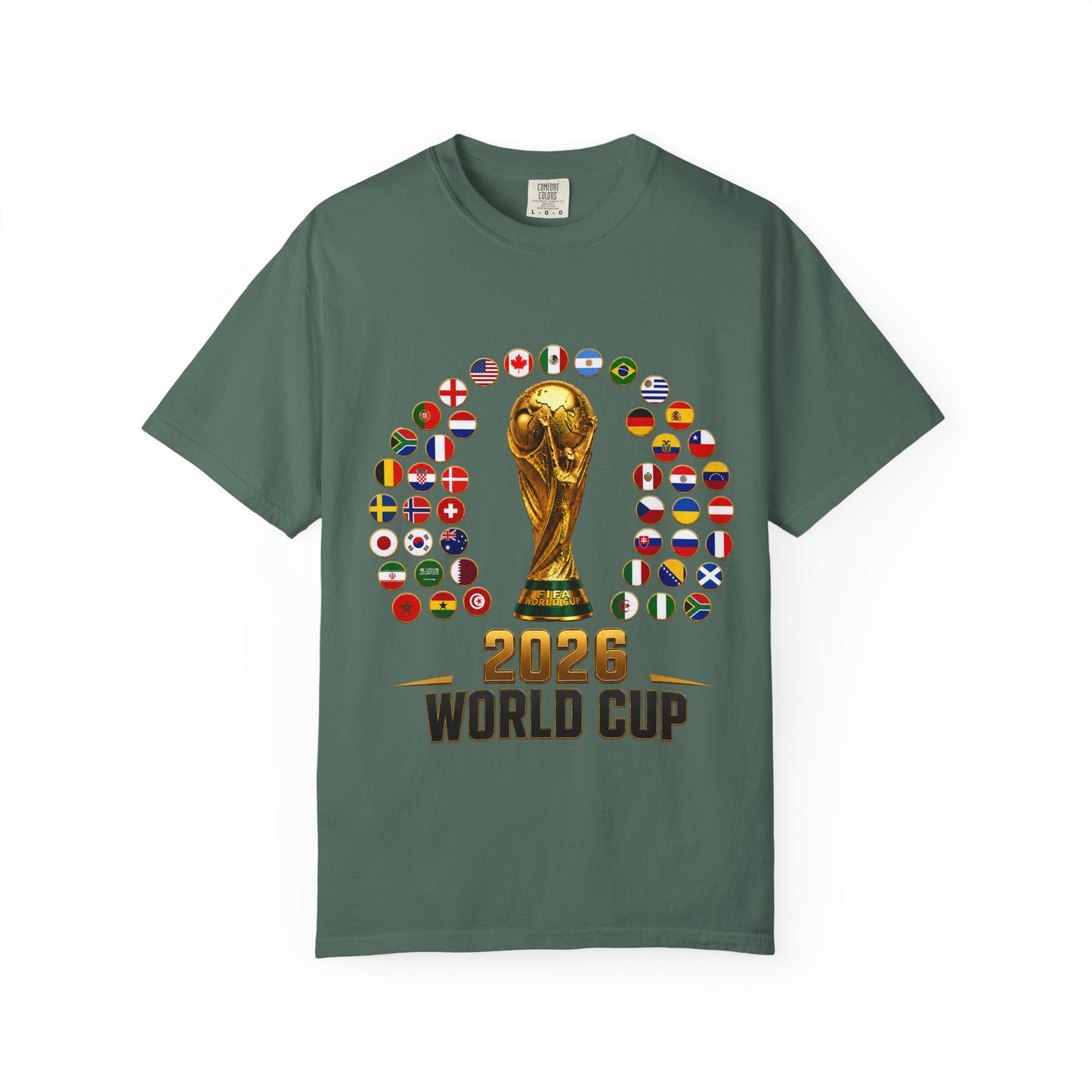 Brazil | 2026 Football World Cup Customized Fan T-Shirt