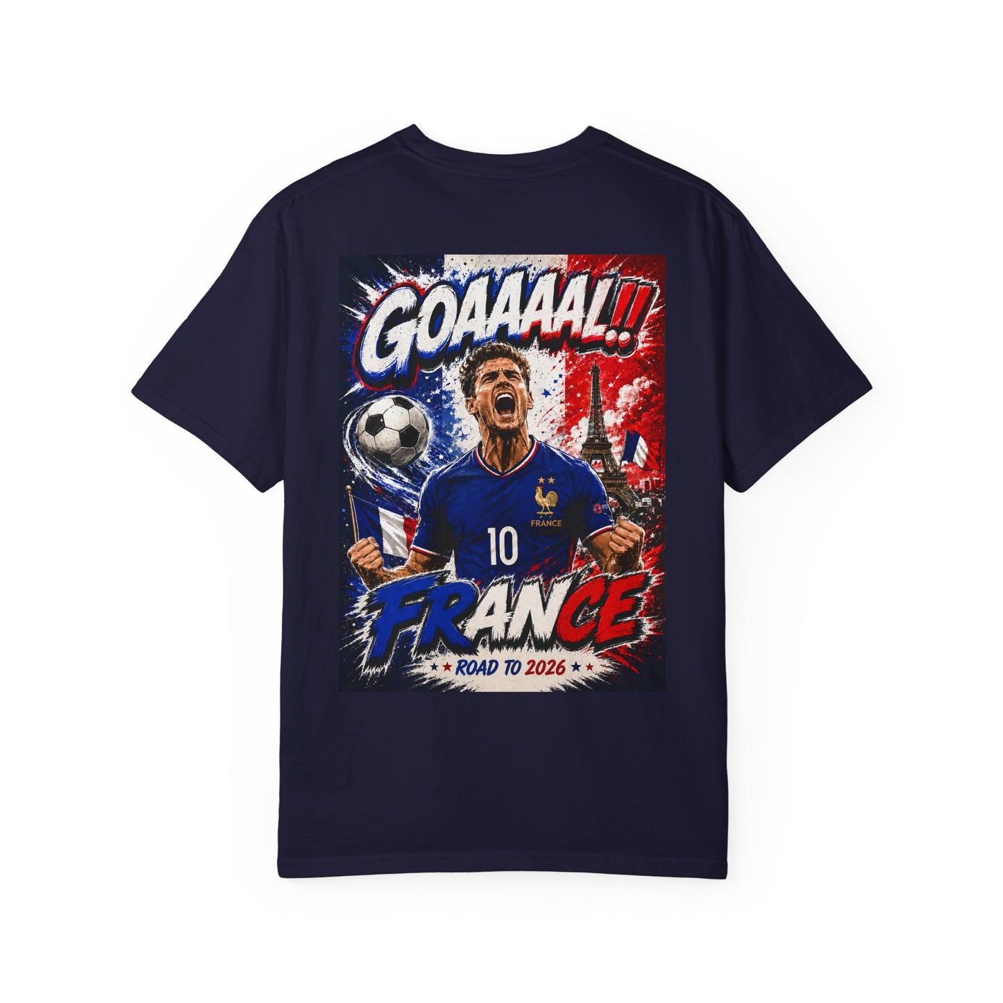 France | 2026 Football World Cup Customized Fan T-Shirt 
