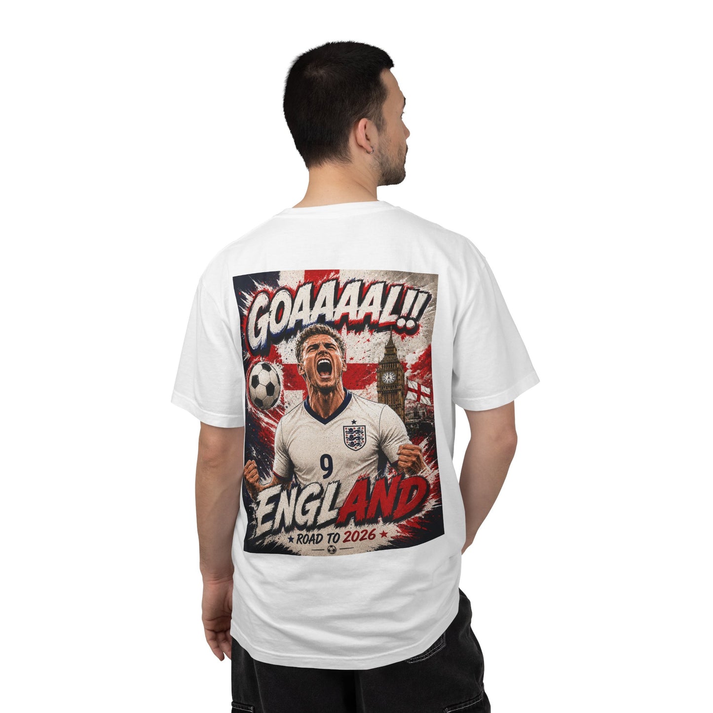 England | 2026 Football World Cup Customized Fan T-Shirt 