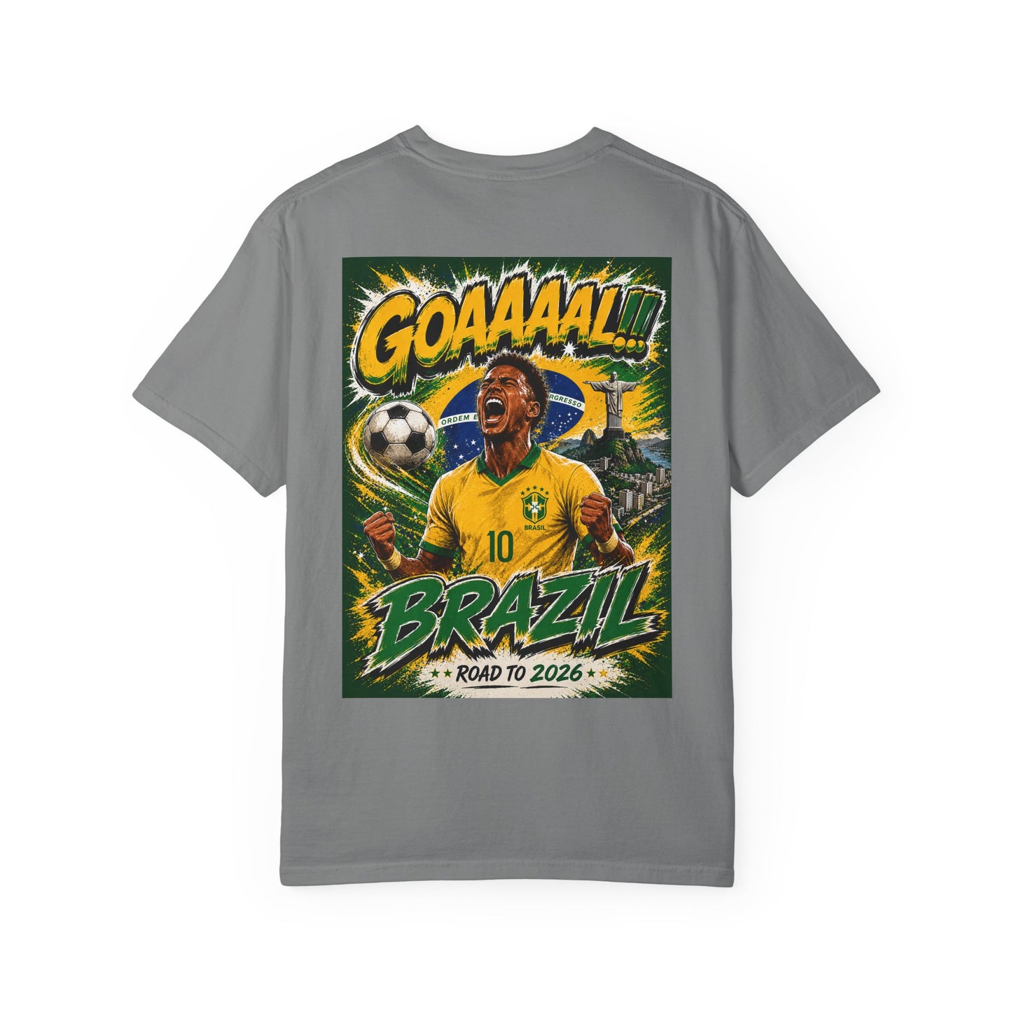 Brazil | 2026 Football World Cup Customized Fan T-Shirt