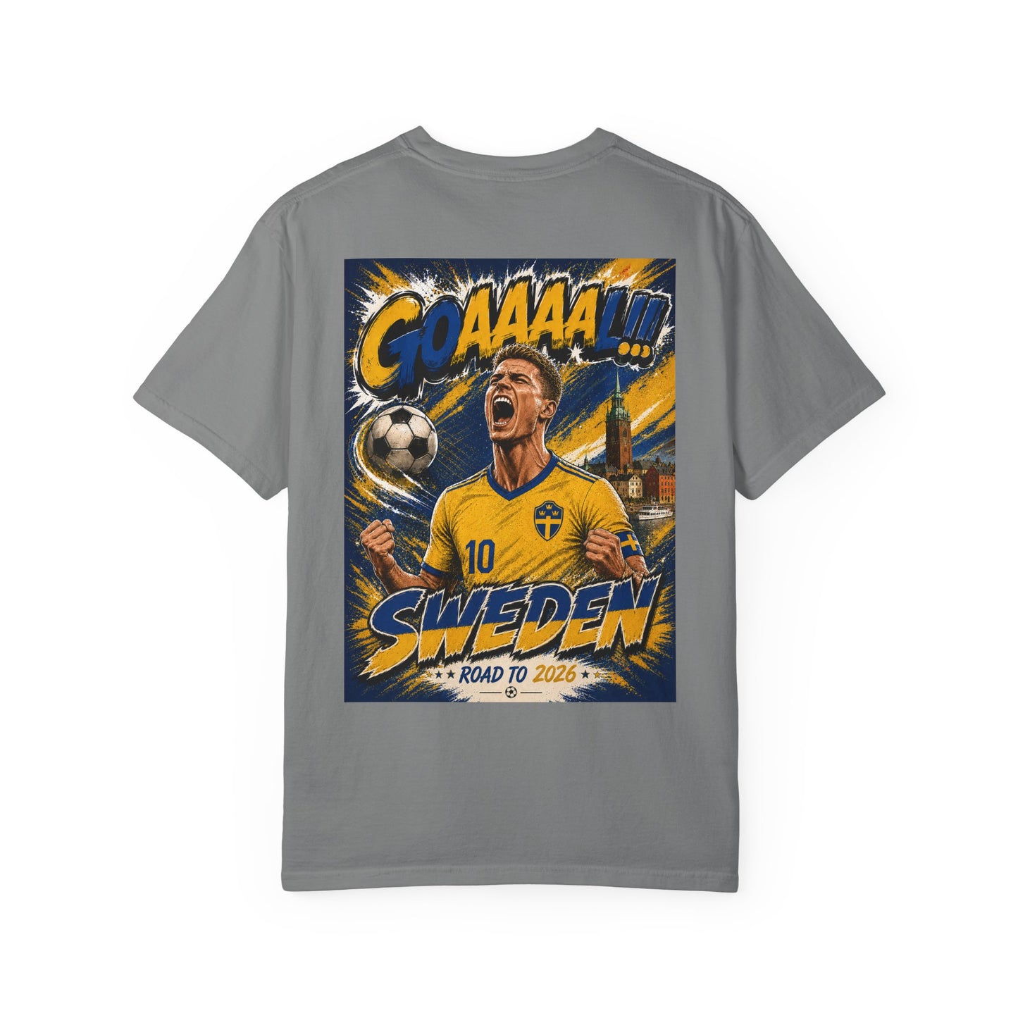Sweden | 2026 Football World Cup Customized Fan T-Shirt 