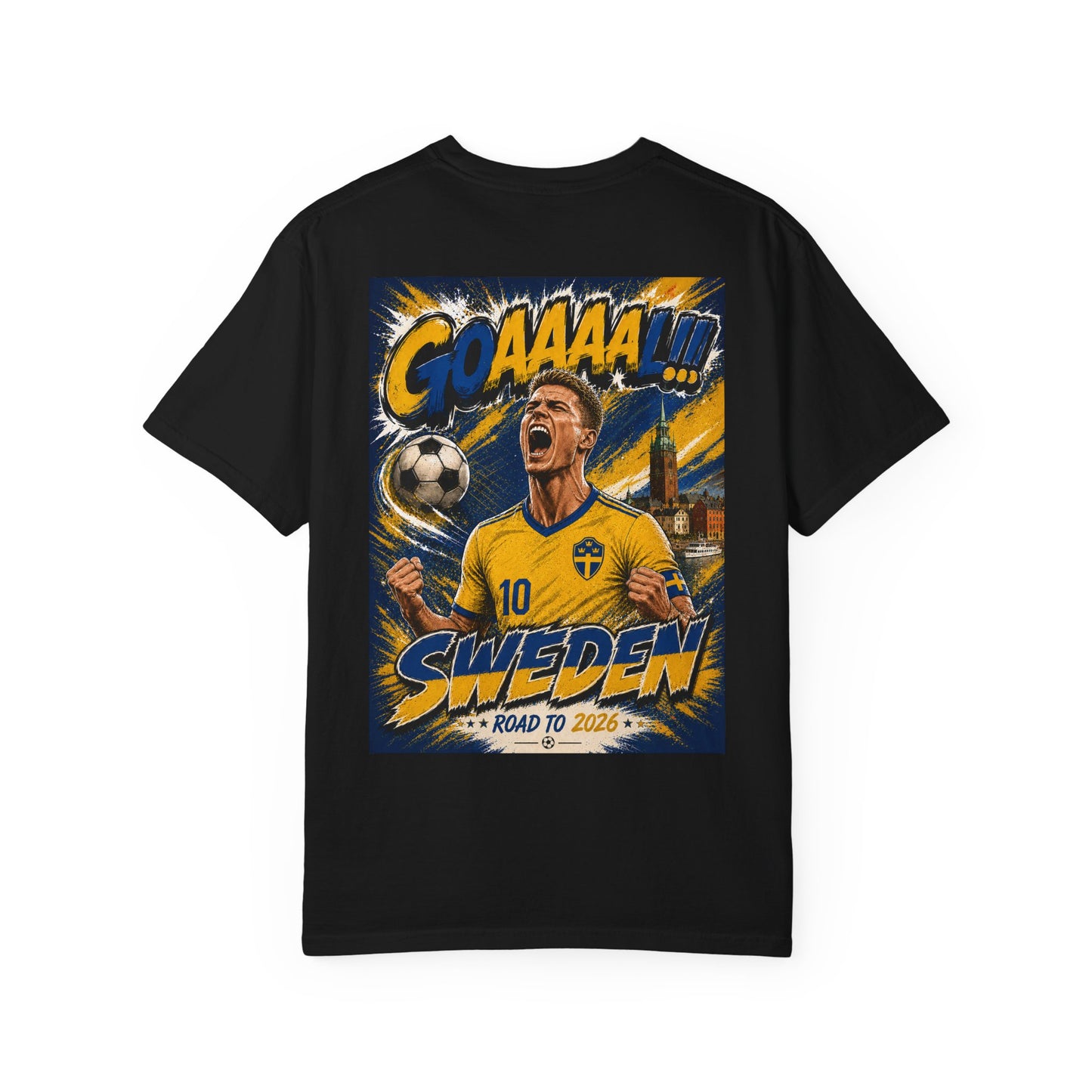 Sweden | 2026 Football World Cup Customized Fan T-Shirt 