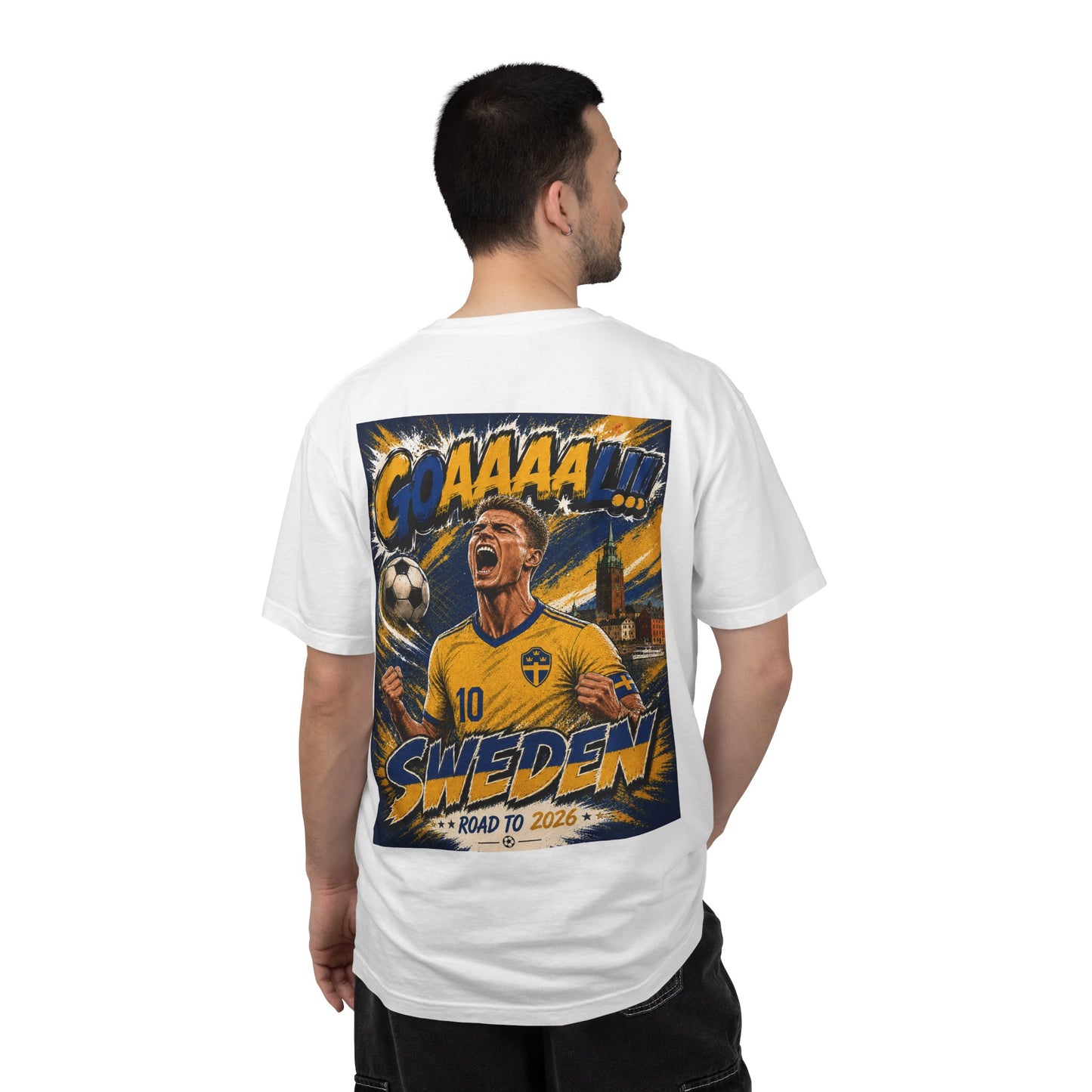 Sweden | 2026 Football World Cup Customized Fan T-Shirt 