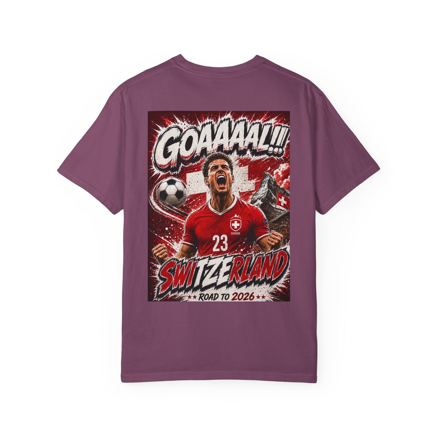 Switzerland | 2026 Football World Cup Customized Fan T-Shirt