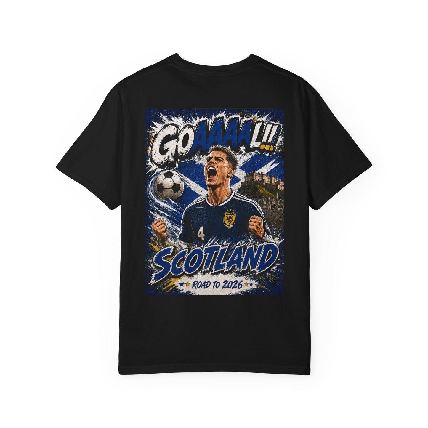 Scotland | 2026 Football World Cup Customized Fan T-Shirt 