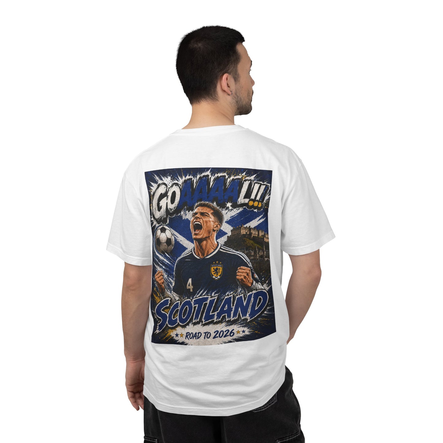 Scotland | 2026 Football World Cup Customized Fan T-Shirt 