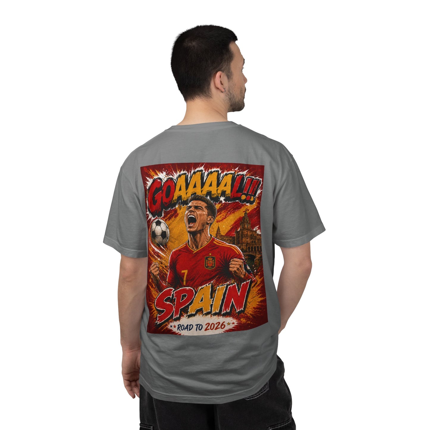 Spain | 2026 Football World Cup Customized Fan T-Shirt