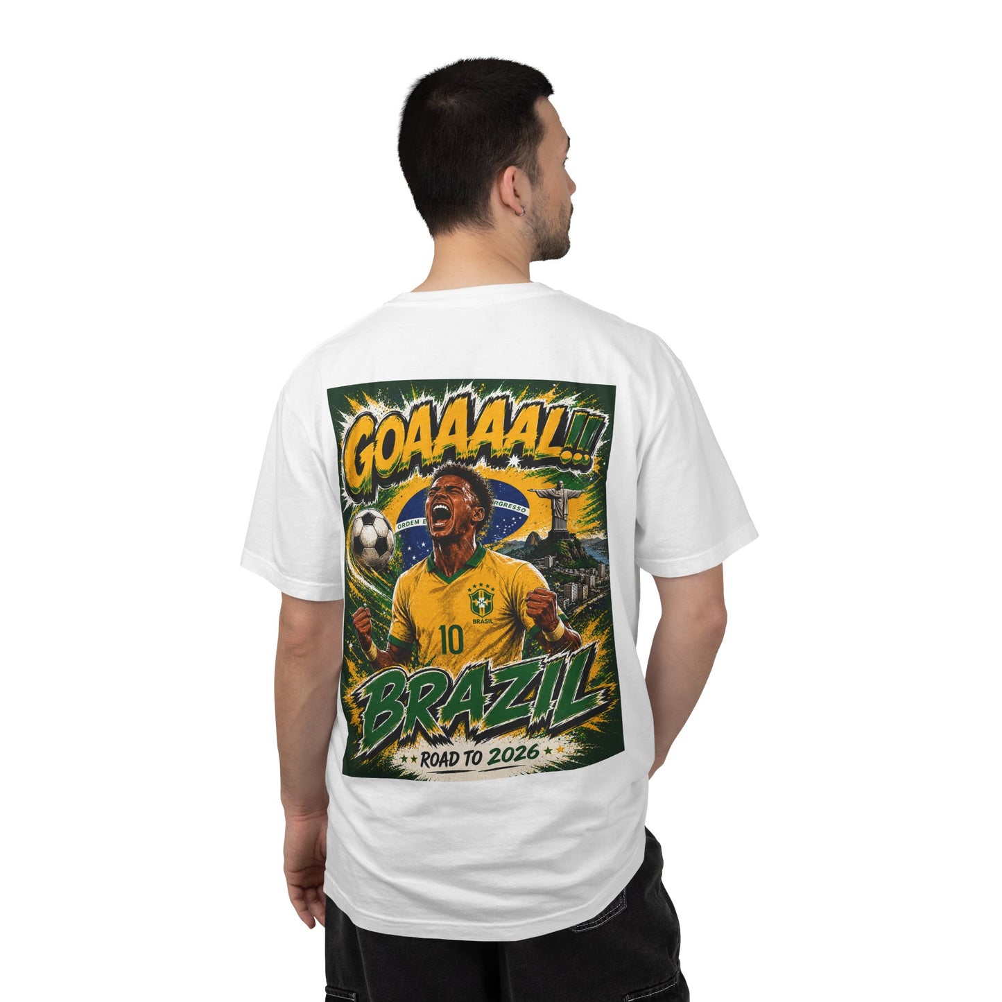 Brazil | 2026 Football World Cup Customized Fan T-Shirt
