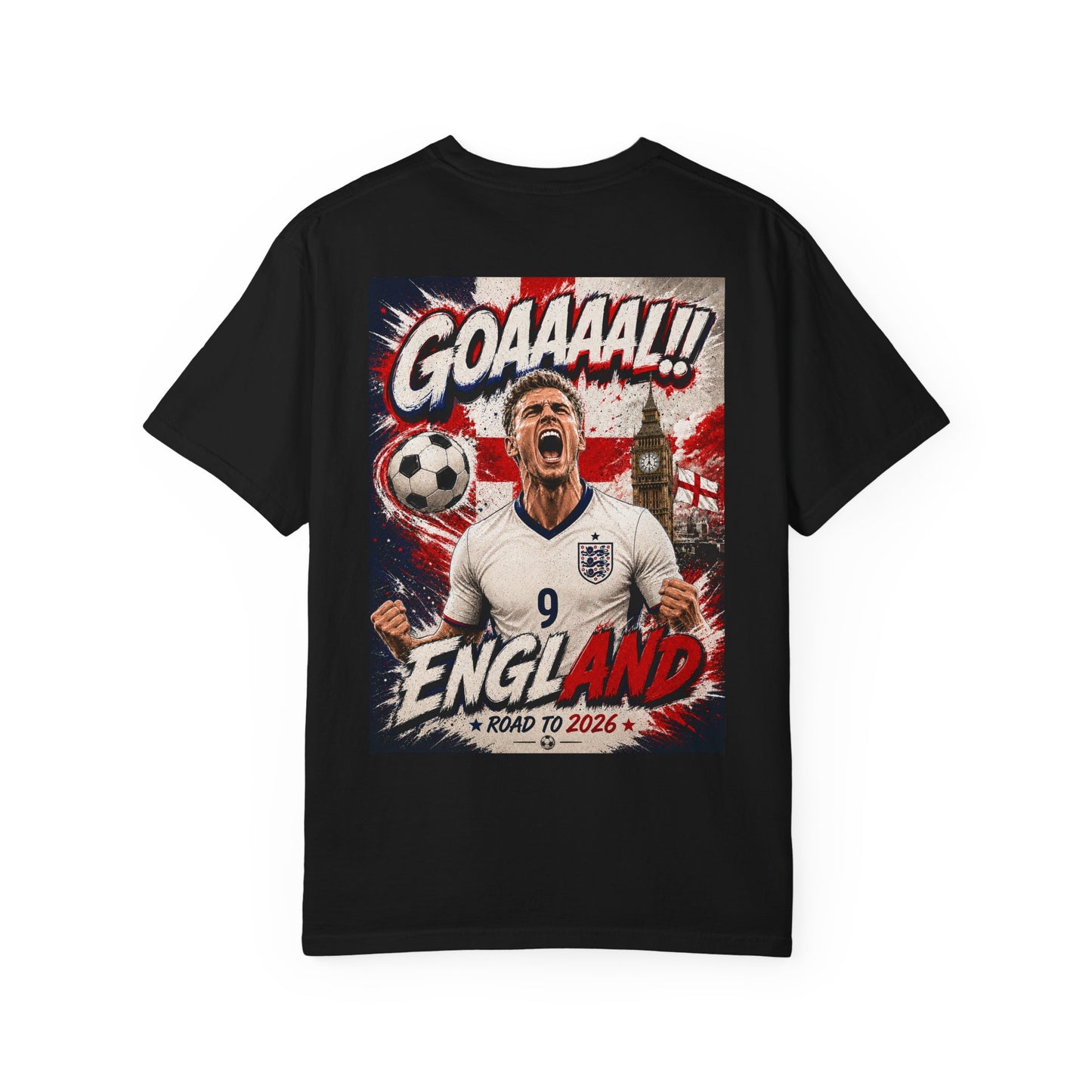 England | 2026 Football World Cup Customized Fan T-Shirt 