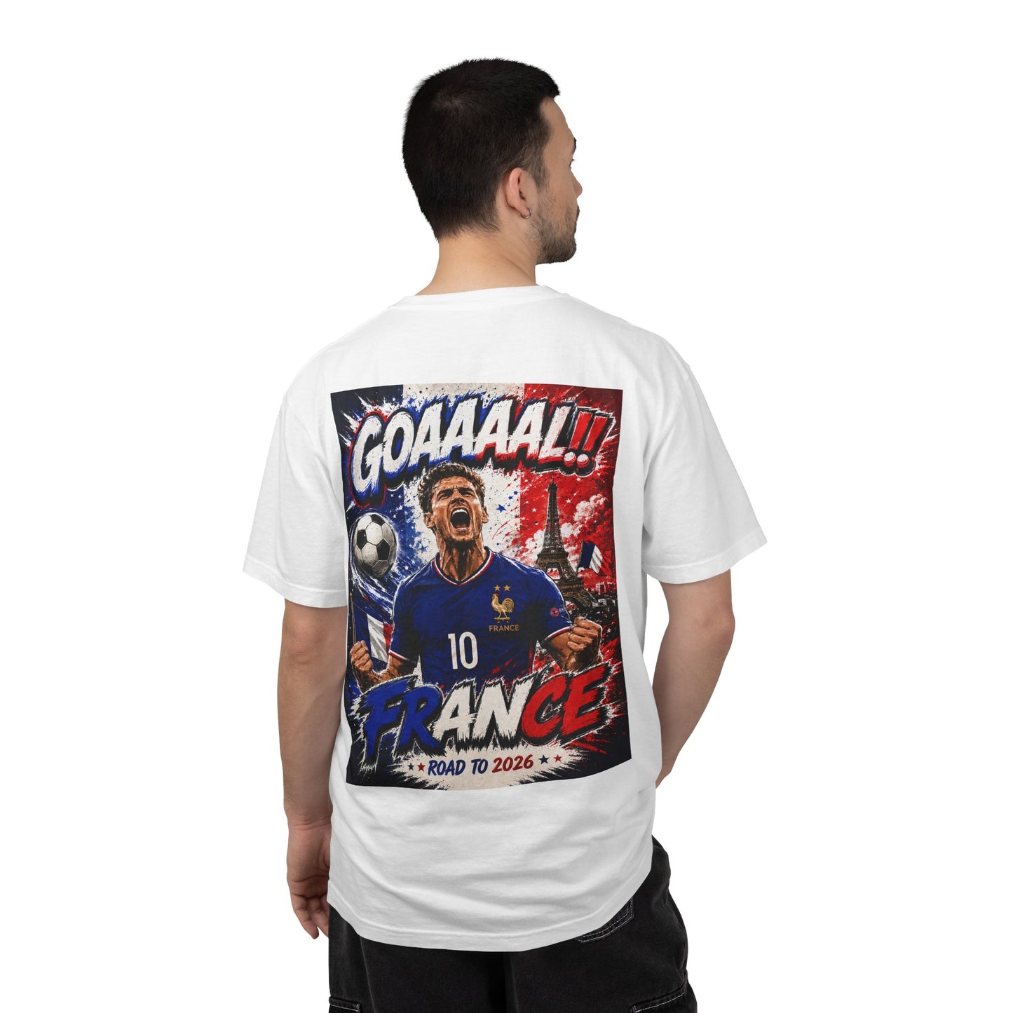 France | 2026 Football World Cup Customized Fan T-Shirt 