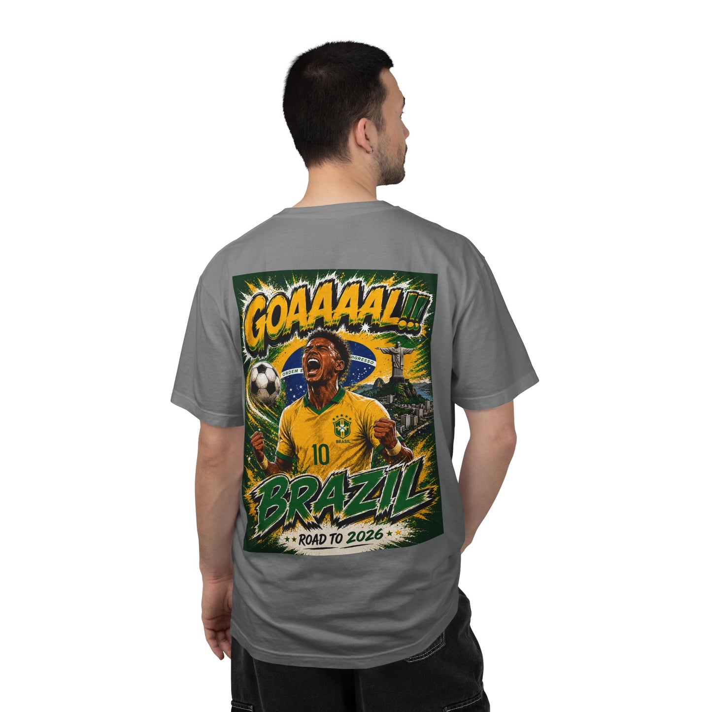 Brazil | 2026 Football World Cup Customized Fan T-Shirt