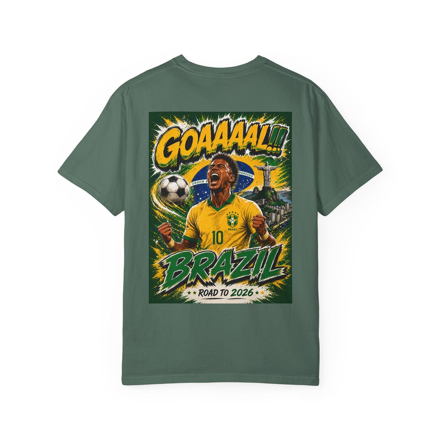 Brazil | 2026 Football World Cup Customized Fan T-Shirt