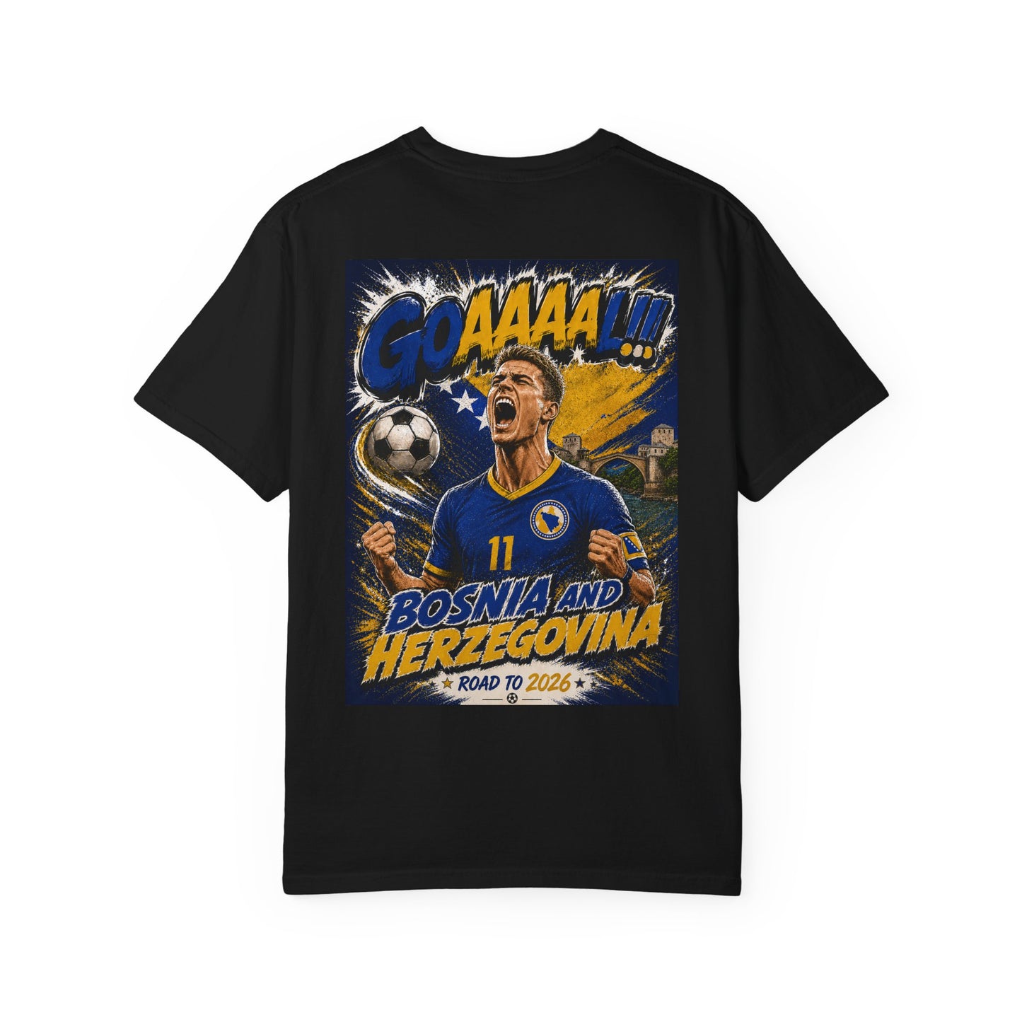 Bosnia & Herzegovina | 2026 Football World Cup Customized Fan T-Shirt