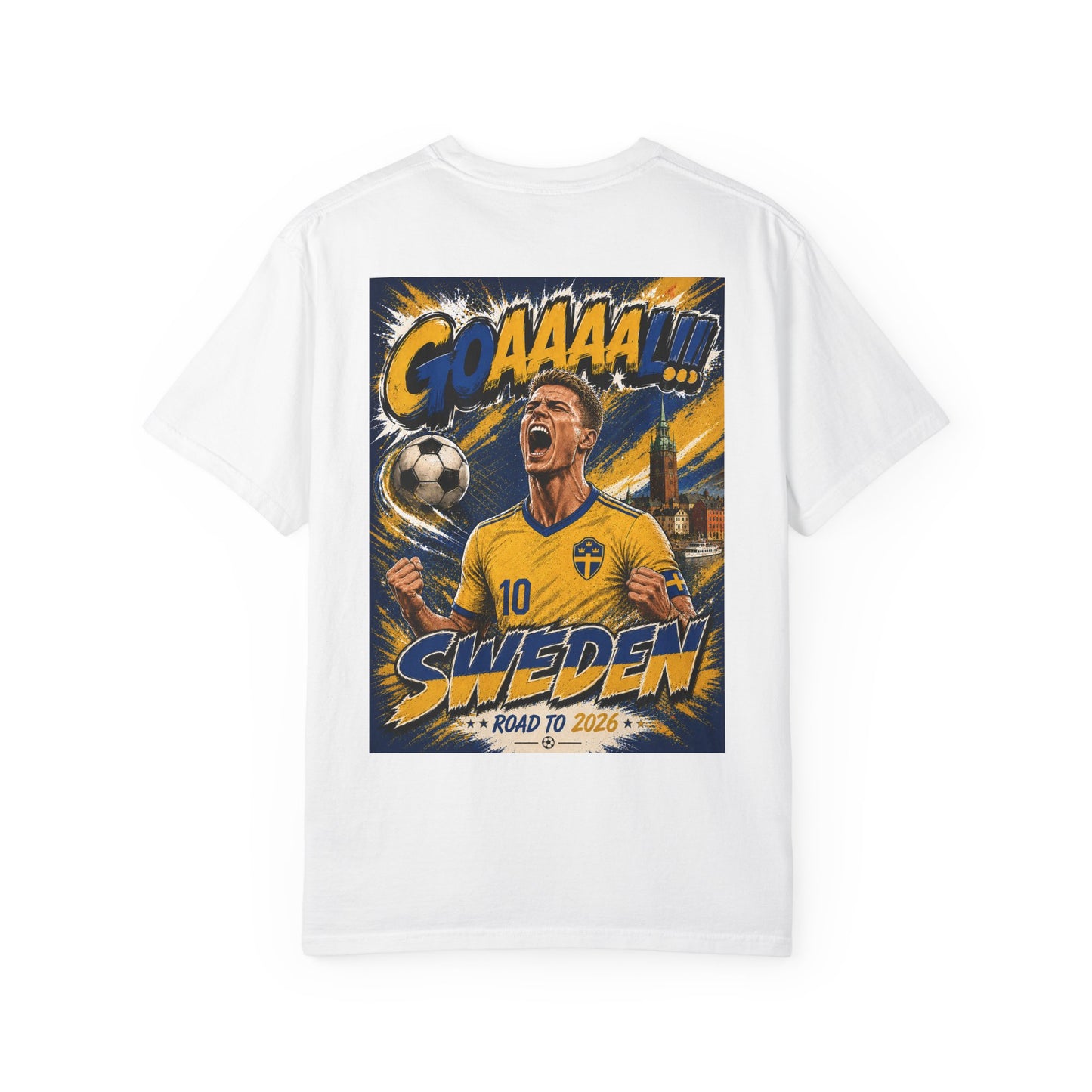 Sweden | 2026 Football World Cup Customized Fan T-Shirt 
