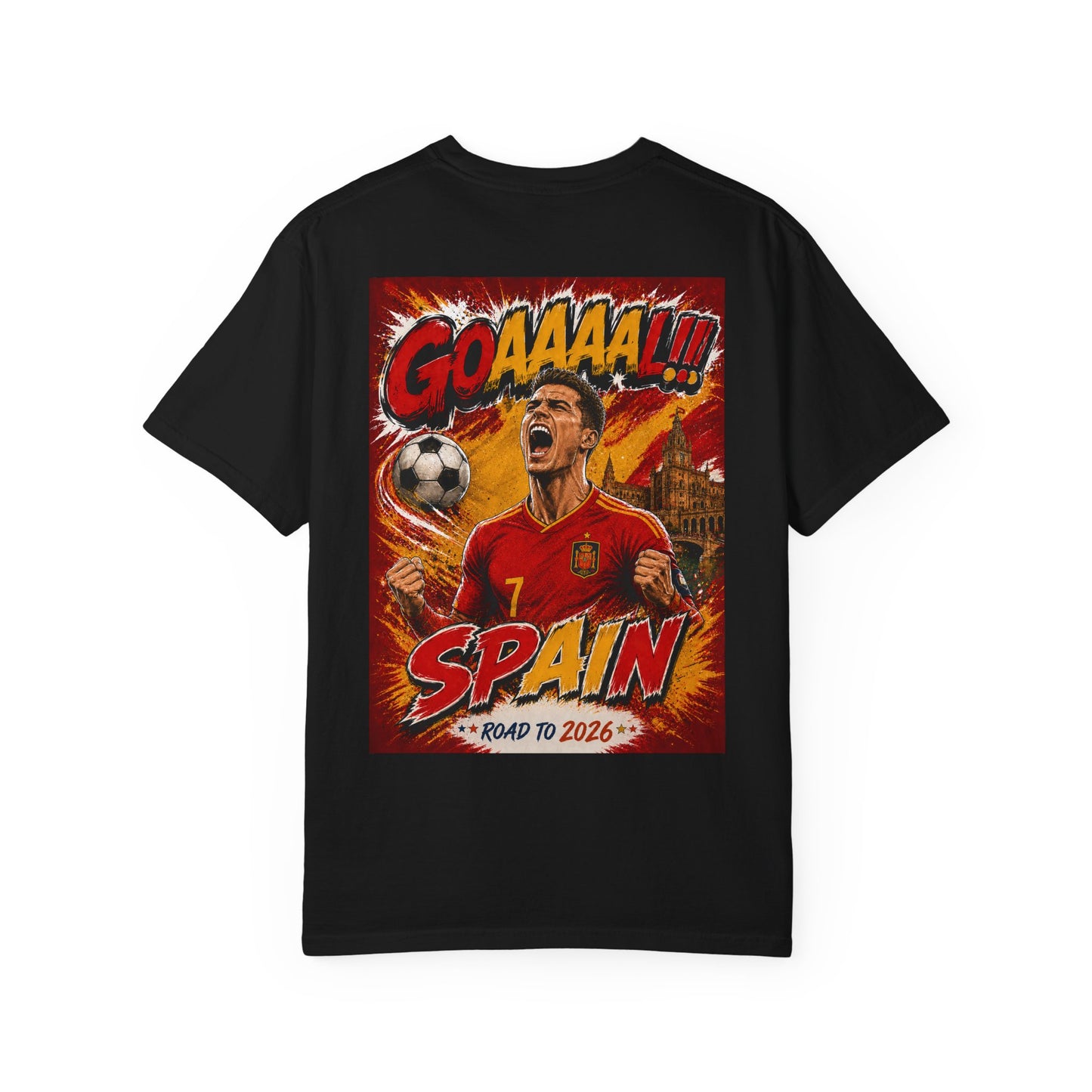 Spain | 2026 Football World Cup Customized Fan T-Shirt