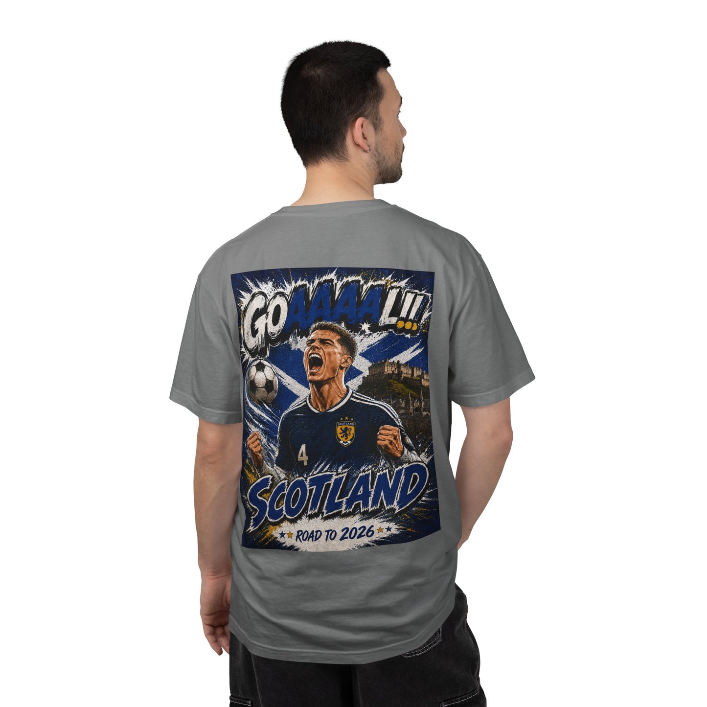 Scotland | 2026 Football World Cup Customized Fan T-Shirt 