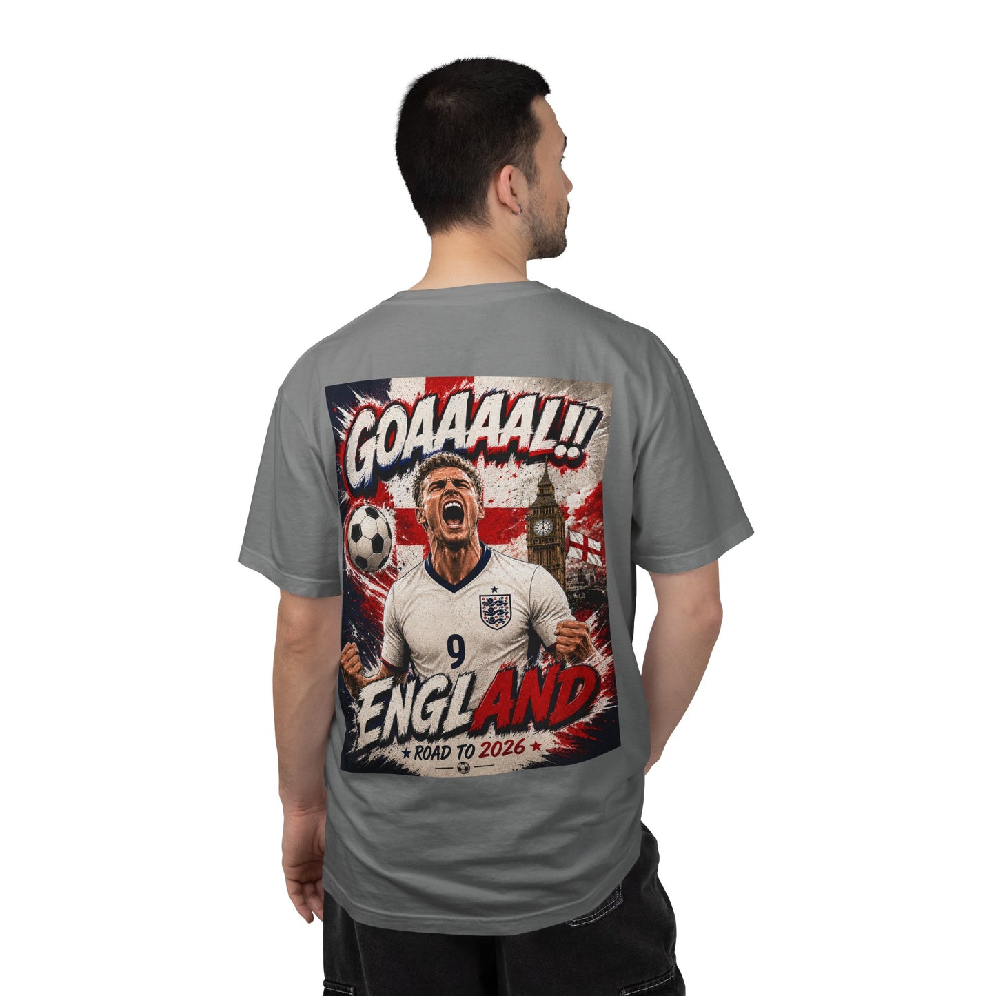 England | 2026 Football World Cup Customized Fan T-Shirt 
