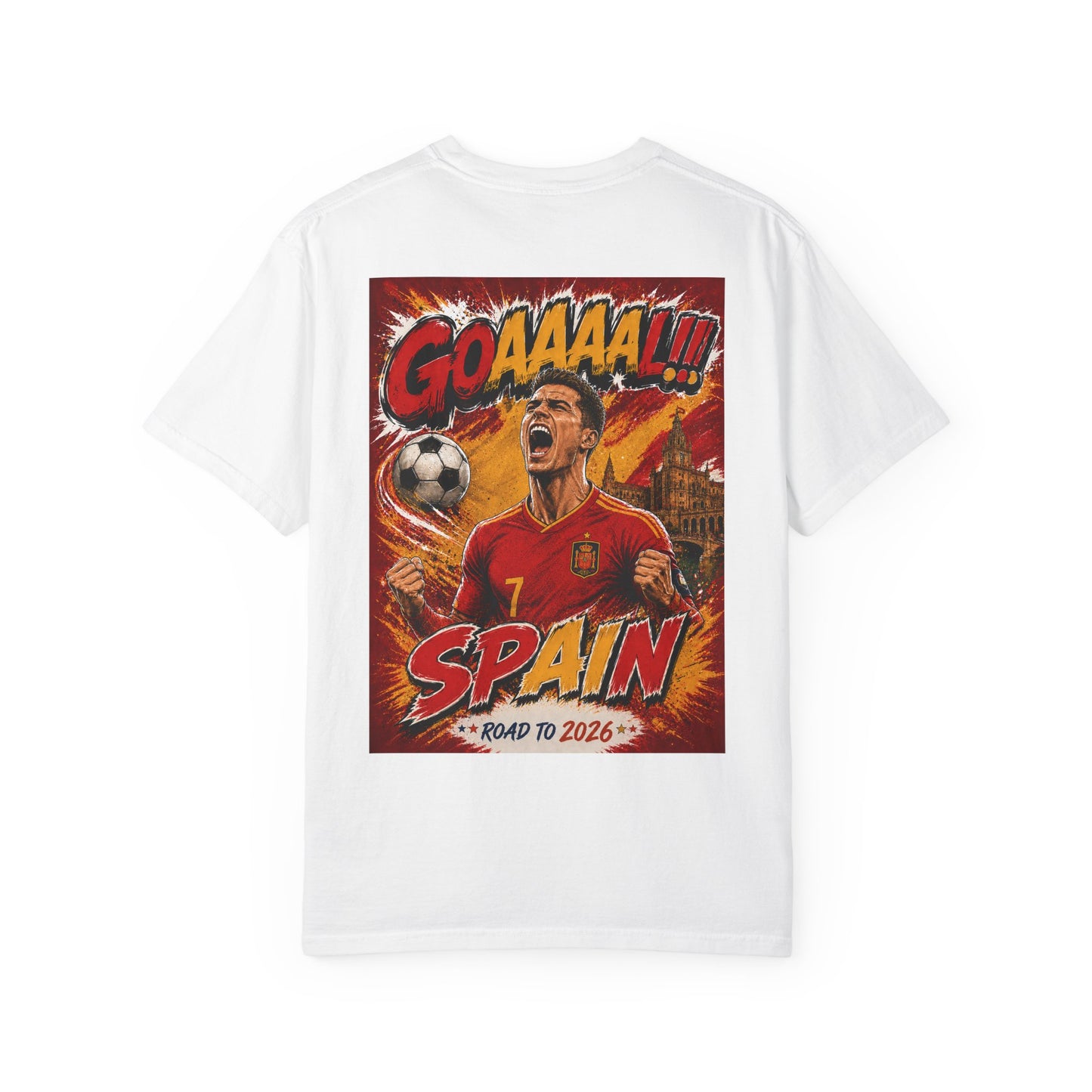 Spain | 2026 Football World Cup Customized Fan T-Shirt