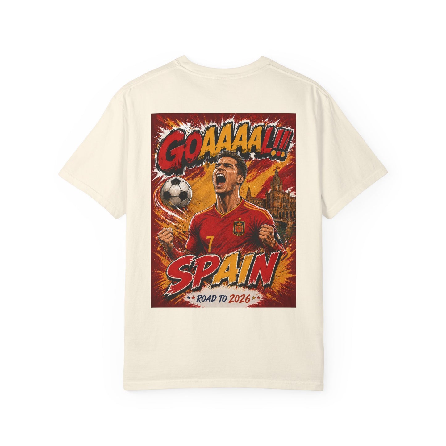 Spain | 2026 Football World Cup Customized Fan T-Shirt