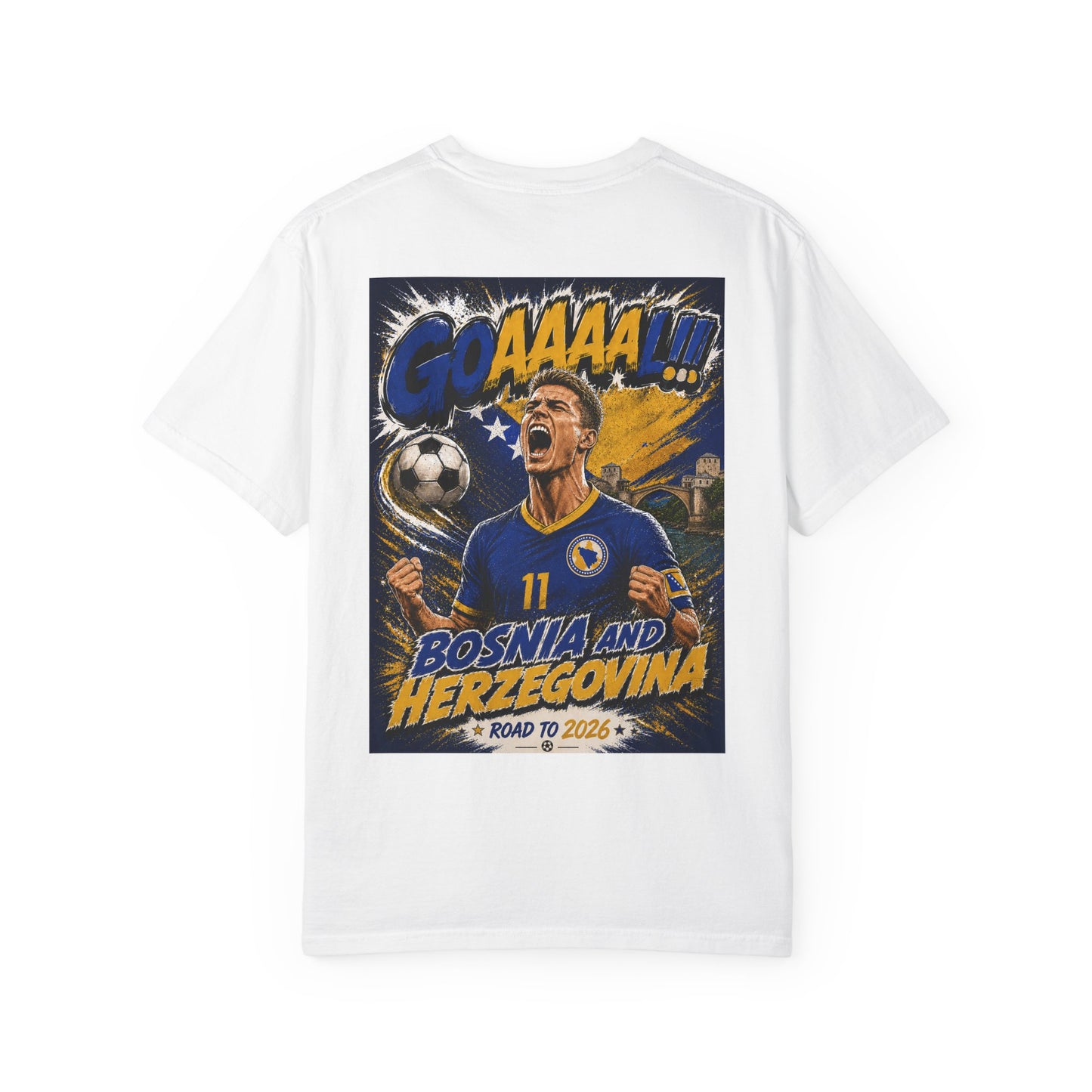 Bosnia & Herzegovina | 2026 Football World Cup Customized Fan T-Shirt