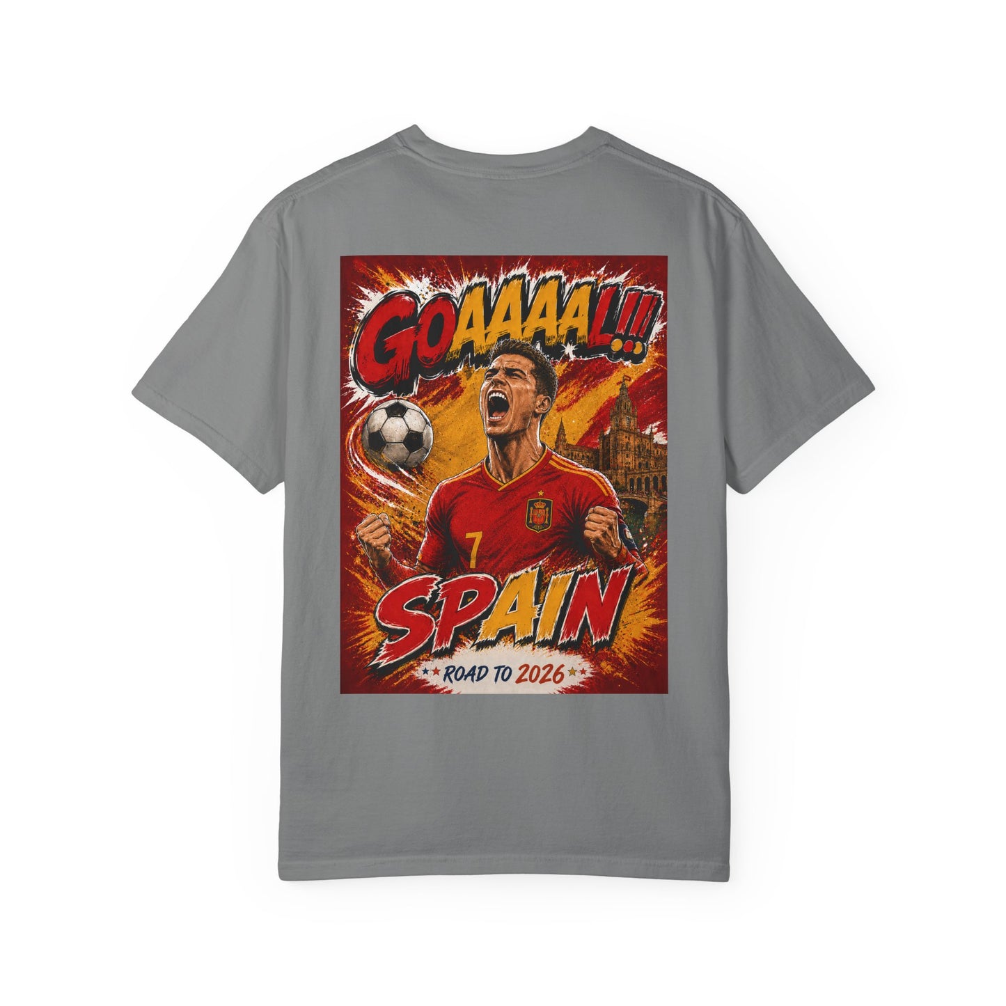 Spain | 2026 Football World Cup Customized Fan T-Shirt