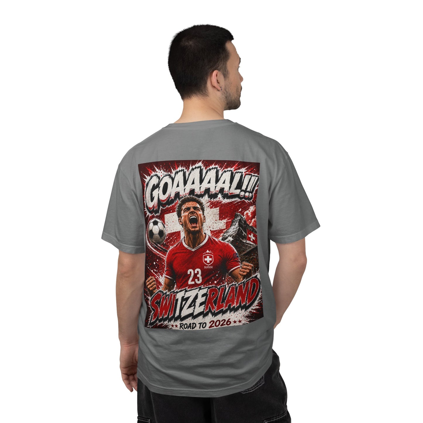 Switzerland | 2026 Football World Cup Customized Fan T-Shirt