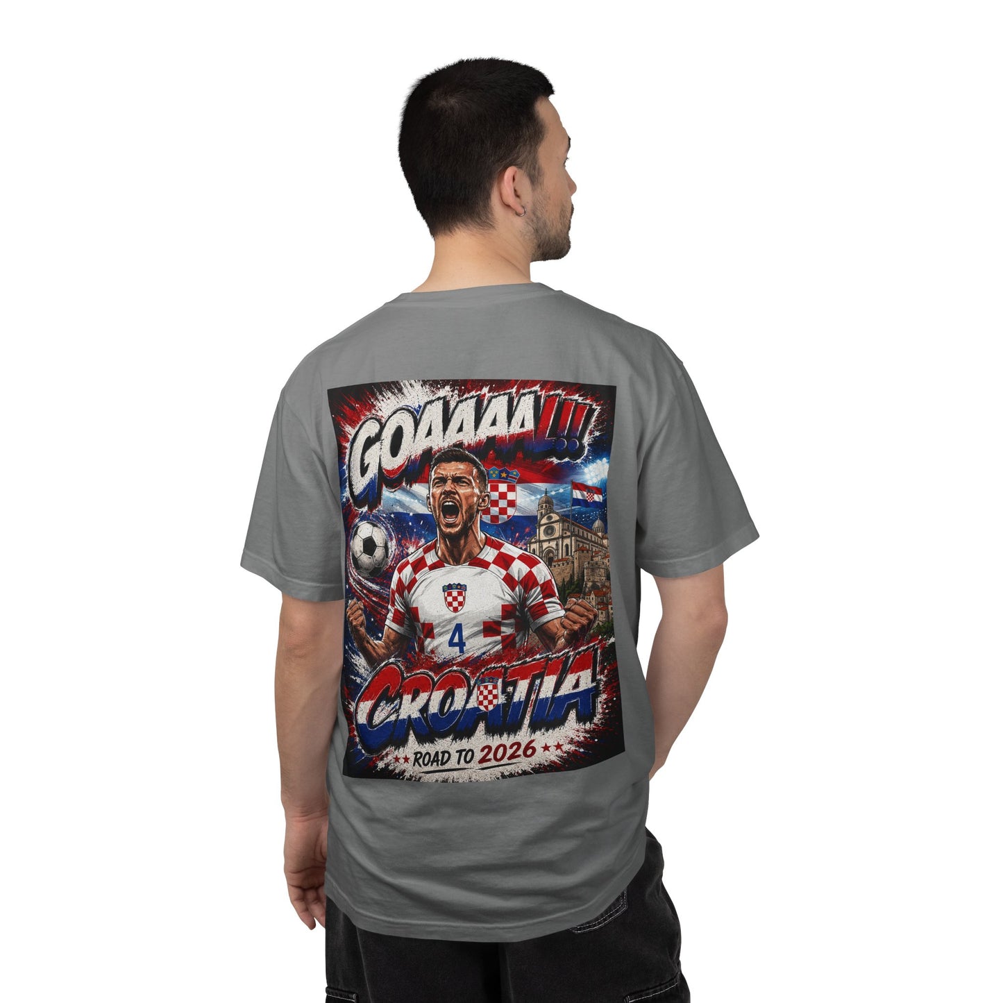 Croatia | 2026 Football World Cup Customized Fan T-Shirt