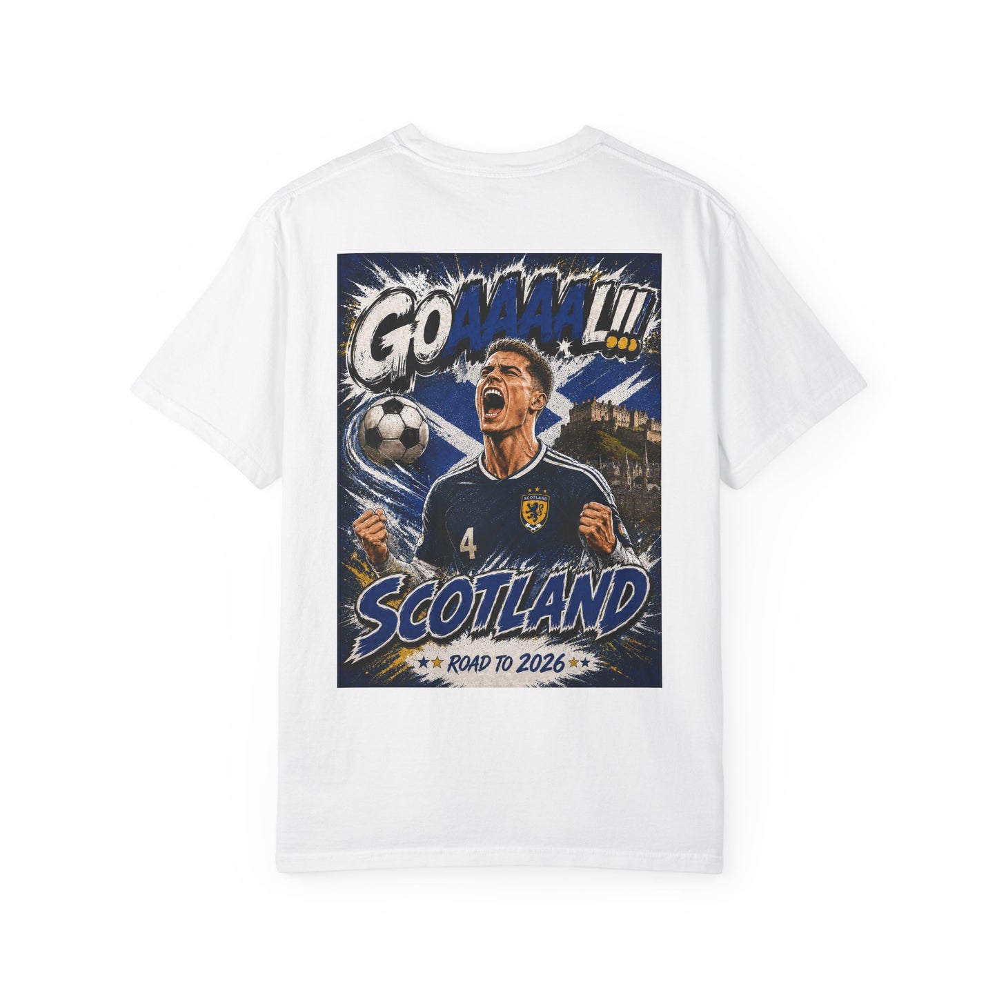 Scotland | 2026 Football World Cup Customized Fan T-Shirt 