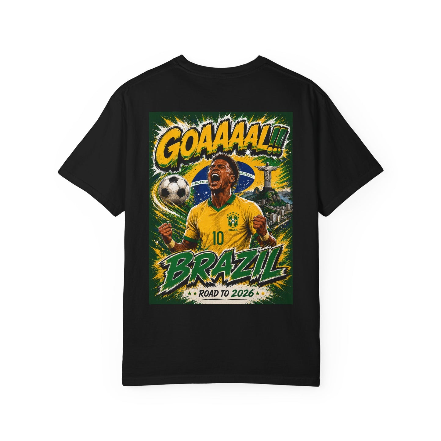 Brazil | 2026 Football World Cup Customized Fan T-Shirt