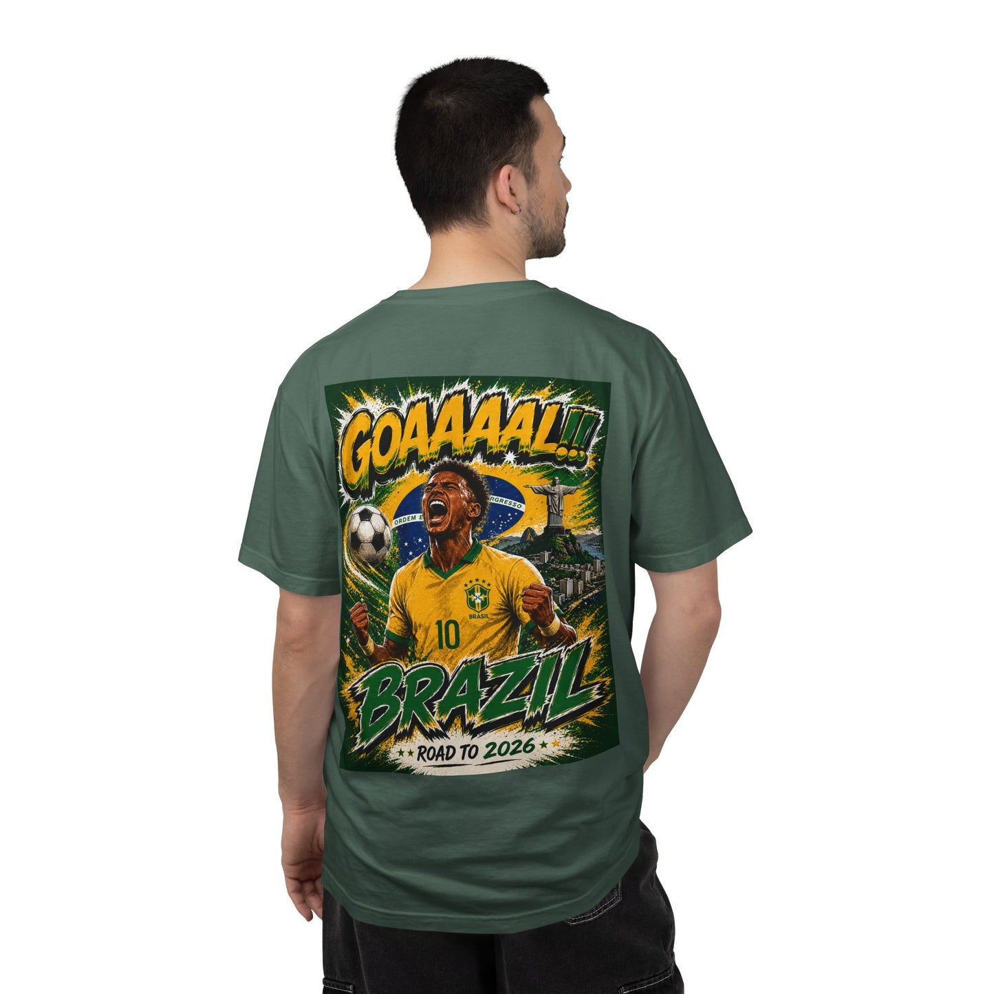 Brazil | 2026 Football World Cup Customized Fan T-Shirt