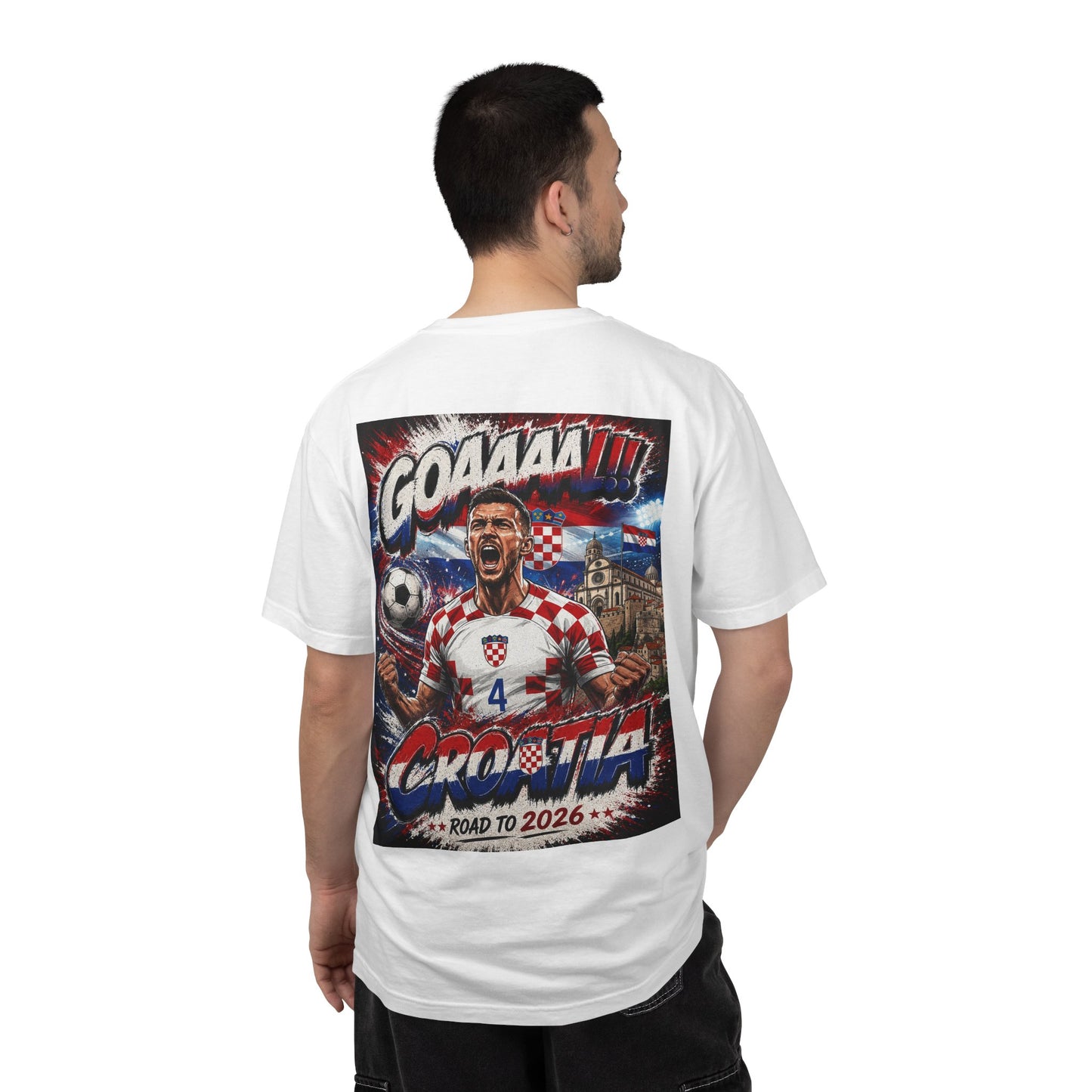Croatia | 2026 Football World Cup Customized Fan T-Shirt