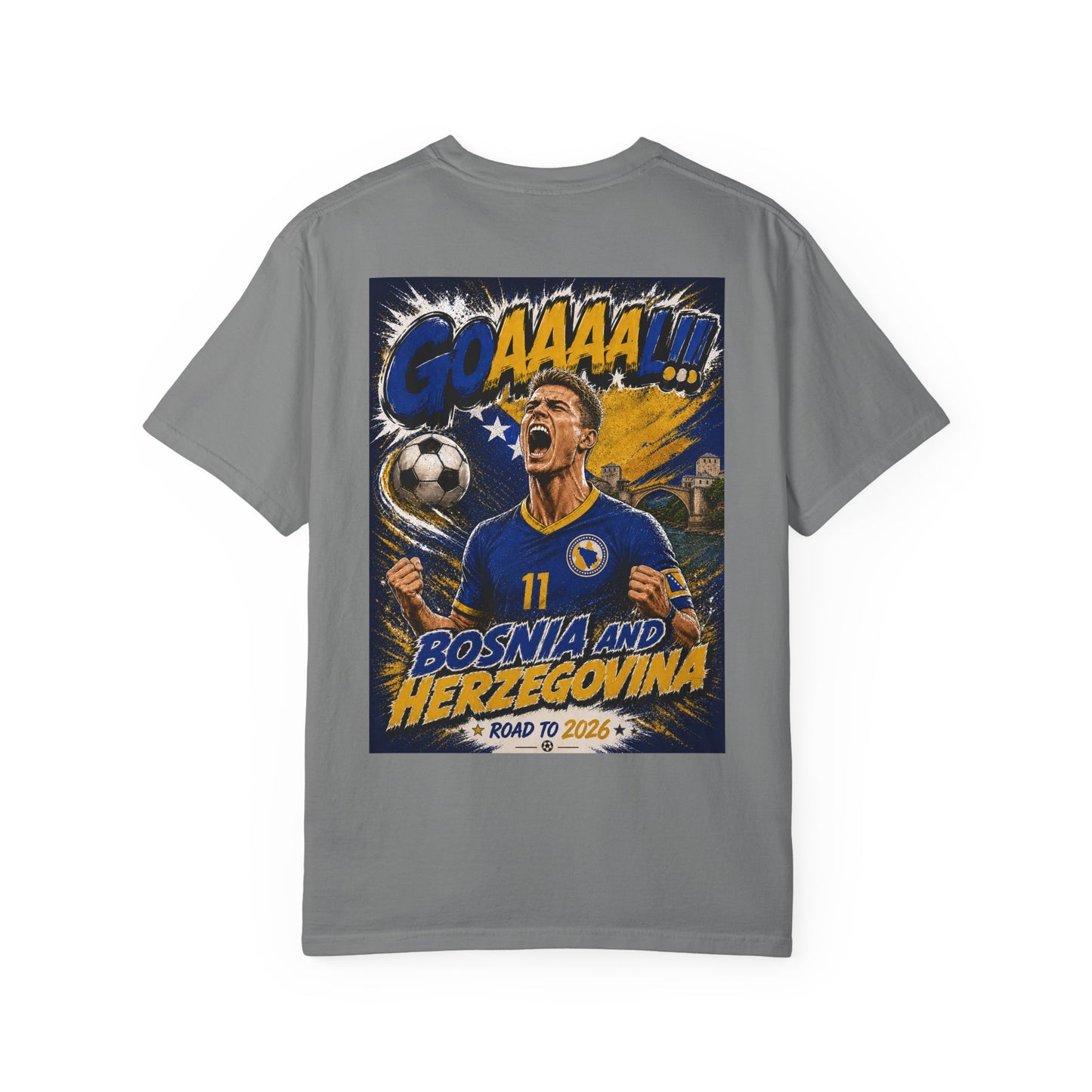 Bosnia & Herzegovina | 2026 Football World Cup Customized Fan T-Shirt